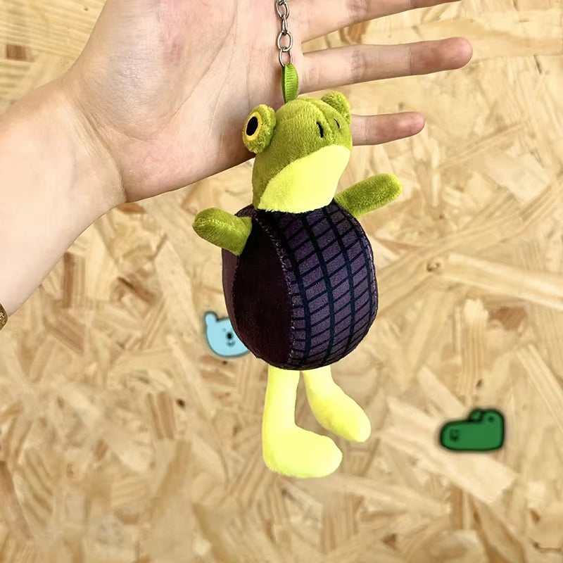 Brainrot Plush Toy Keychain Tung Sahur Cartoon Crocodilo Shimpanzini Decorative Doll Tralalero Tralala Figures Bananini Gift Toy